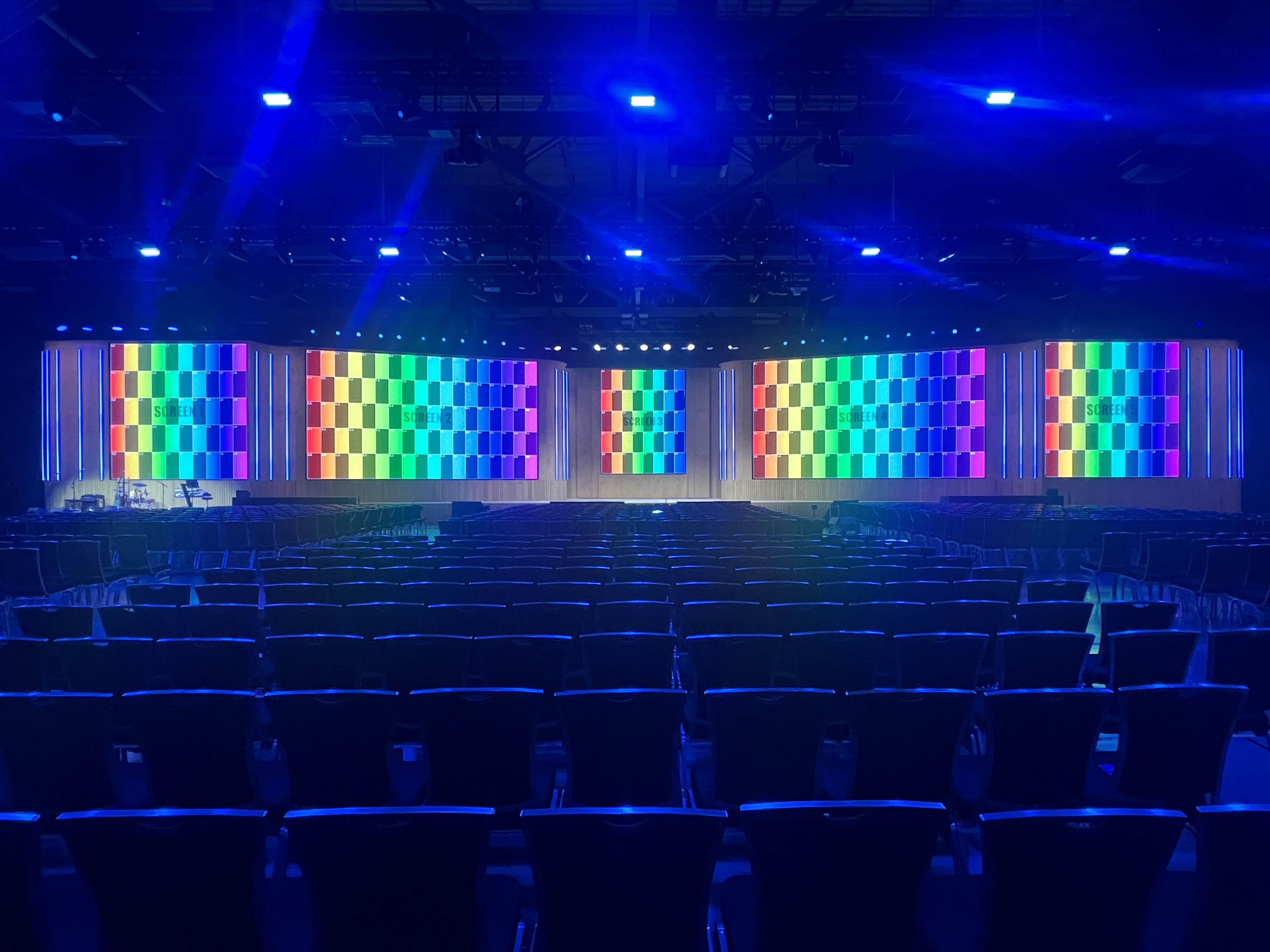 Corporate Conference — Multi-Screen LED