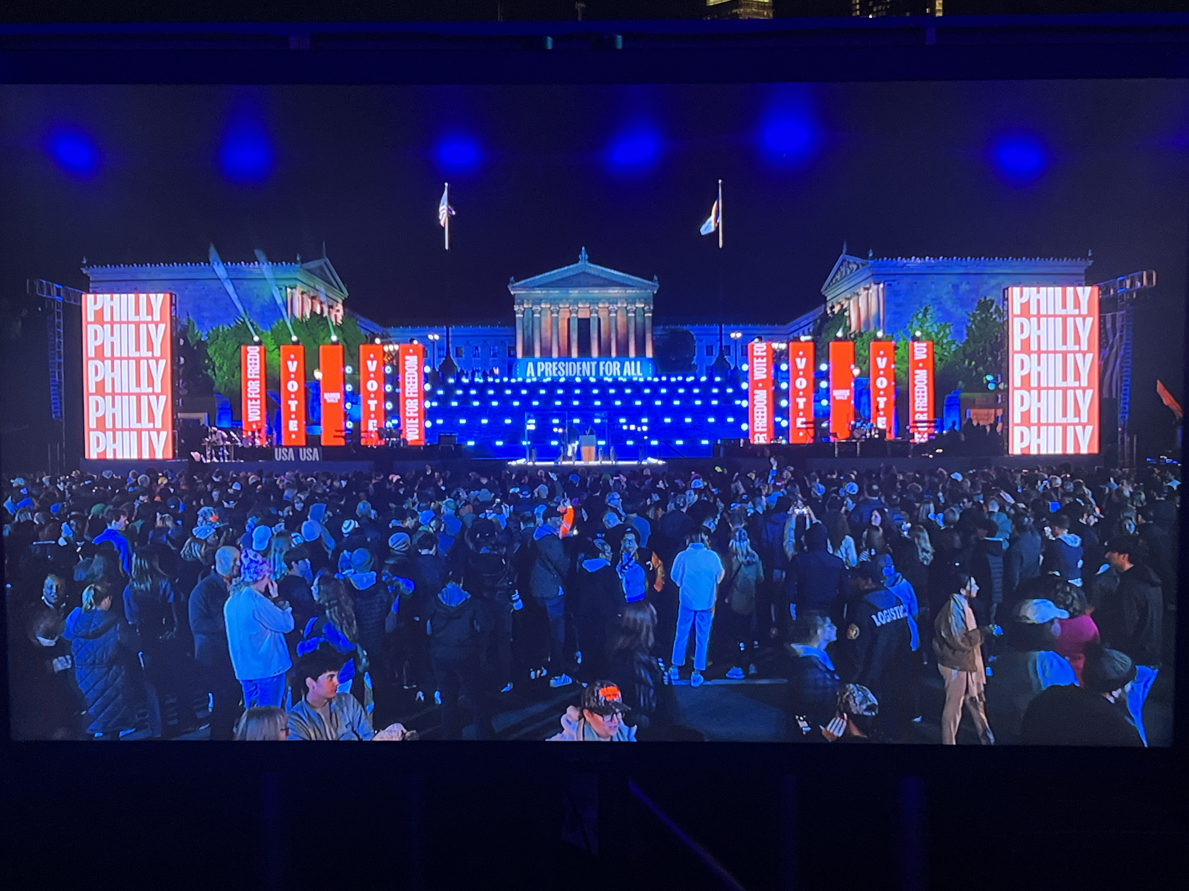 Harris Presidential Campaign Rally — Philadelphia